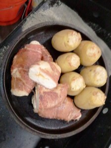 Main Dish Plated for Turn-in